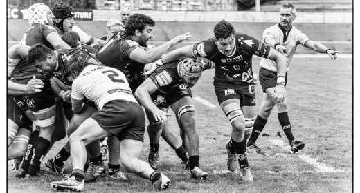 Les joueurs du REC, en Fédérale 1 de Rugby - Lamotte