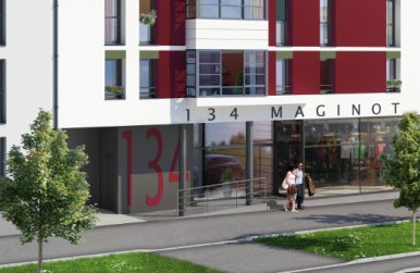 Livraison du programme immobilier 134 Maginot à Rennes (Ille-et-Vilaine) - Lamotte