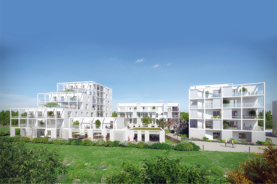 Lancement commercial du programme immobilier Plein Ciel à Rennes (35) - Lamotte