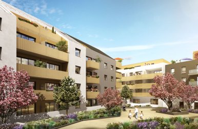 Programme immobilier neuf Le Cours d'Allonville à Nantes (44) - Lamotte