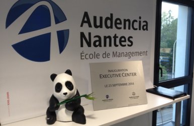 Inauguration de l'Executive Center Audencia à Nantes (Loire-Atlantique) - Lamotte