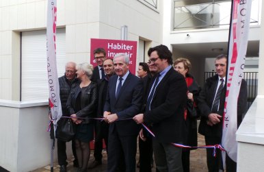 Inauguration Les Villas Caudalie à Basse-Goulaine (Loire-Atlantique) - Lamotte