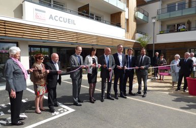 Inauguration d'une résidence services seniors à Guidel (56) - Lamotte
