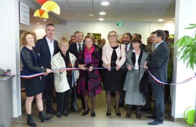 Inauguration de la résidence services seniors Les Prairies de l'Ille à Rennes (Ille-et-Vilaine) - Lamotte