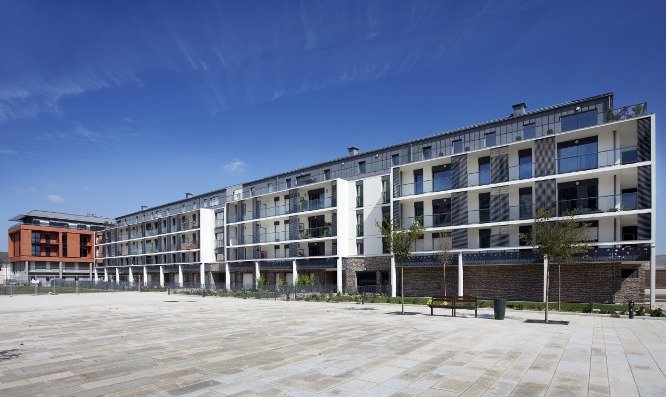 Immeuble d'habitation à Rennes - Le Parnasse Immeuble résidentiel Le Parnasse à RennesImmeuble d'habitation à Rennes - Le Parnasse Previous Next LE PARNASSE 2009 - RENNES