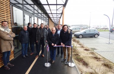 Inauguration du centre commercial de l’Europe à Pornic (44) - Lamotte