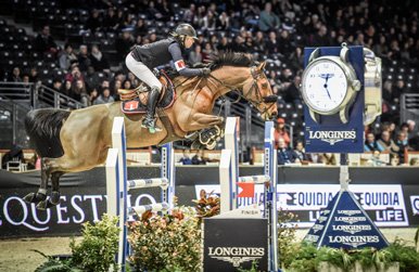 Lamotte vainqueur du Jumping International de Bordeaux