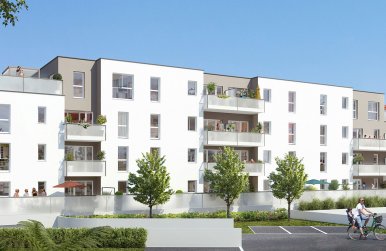 Programme immobilier neuf Le Cours Victoria à Chartres-de-Bretagne (Ille-et-Vilaine) - Lamotte