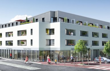 Programme immobilier neuf Résidence Eozen à Nantes (44) - Lamotte