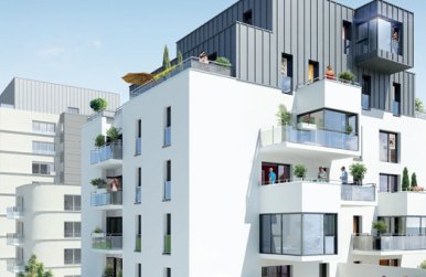 Programme immobilier neuf 14 Plaza à Rennes (Ille-et-Vilaine) - Lamotte