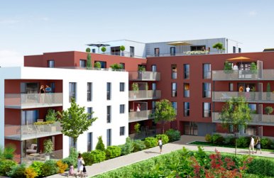 Programme immobilier Patio Bellini à Rennes (35) - Lamotte