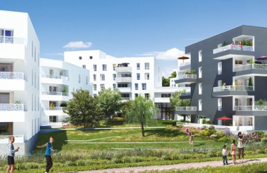 Programme immobilier neuf Les Rives Saint-Martin à Rennes (35) - Lamotte