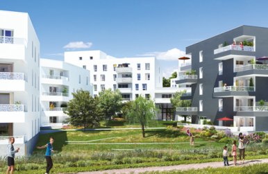 Programme immobilier neuf Les Rives Saint-Martin à Rennes (Ille-et-Vilaine) - Lamotte