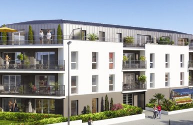 Programme immobilier neuf Rivéa à Nantes (Loire-Atlantique) - Lamotte