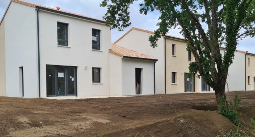 Les maisons sociales LNH à Basse-Goulaine (Loire-Atlantique) - Lamotte