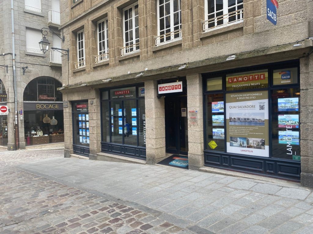 Nouvelle agence Lamotte SACIB à Saint-Malo (35)