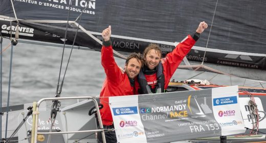 Luke Berry, 2e de la CIC Normandy Channel Race, en duo avec Achille Nebout - Lamotte