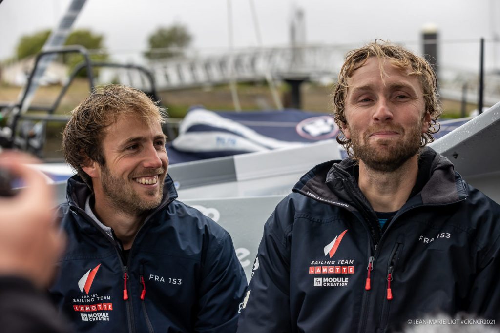 Achille Nebout, co-skipper de Luke Berry pour la Transat Jacques Vabre - Lamotte