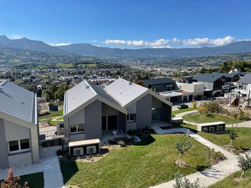 Vue aérienne de la Résidence Panorama Village à Barby (73) - Lamotte