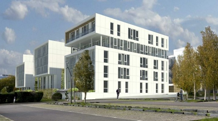 Construction du siège social Geofit à Nantes (Loire-Atlantique) - Lamotte
