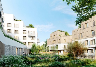 Programme d'habitat participatif - La Forêt des Groues à Nanterre (Hauts-de-Seine) - Lamotte