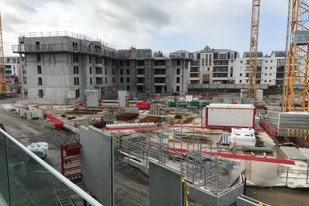 Presse - Ouest-France - Les constructions fleurissent à Dinard (35) - Lamotte