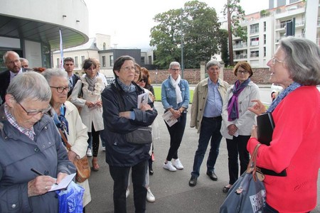 Presse - Ouest-France - Visite du quartier Arsenal-Redon à Rennes (35) - Lamotte