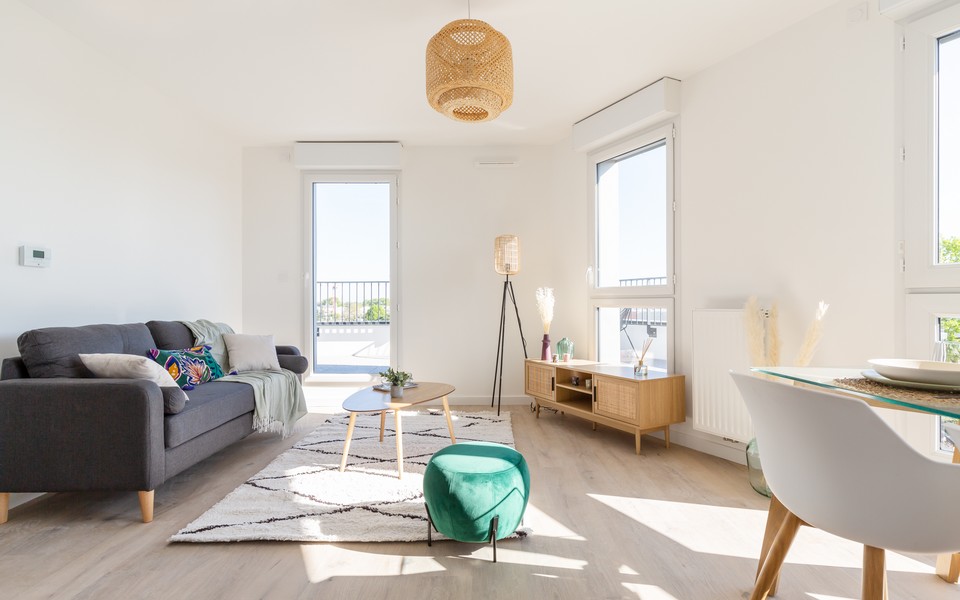 Programme immobilier neuf à Saint-Sébastien-sur-Loire (44) - Appartement témoin Le Connect' - Lamotte