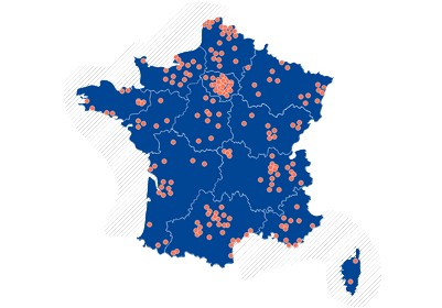 Les projets et zones ANRU en France - Lamotte
