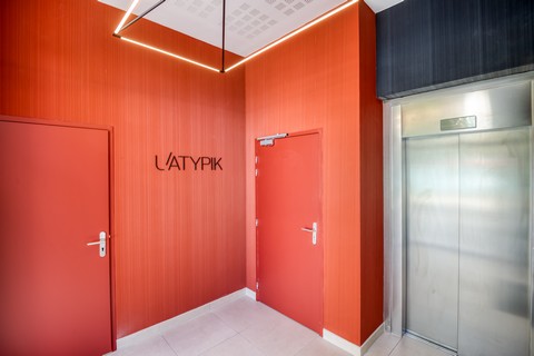 Programme immobilier neuf à Nantes - Livraison de L'Atypik - Entrée - Lamotte