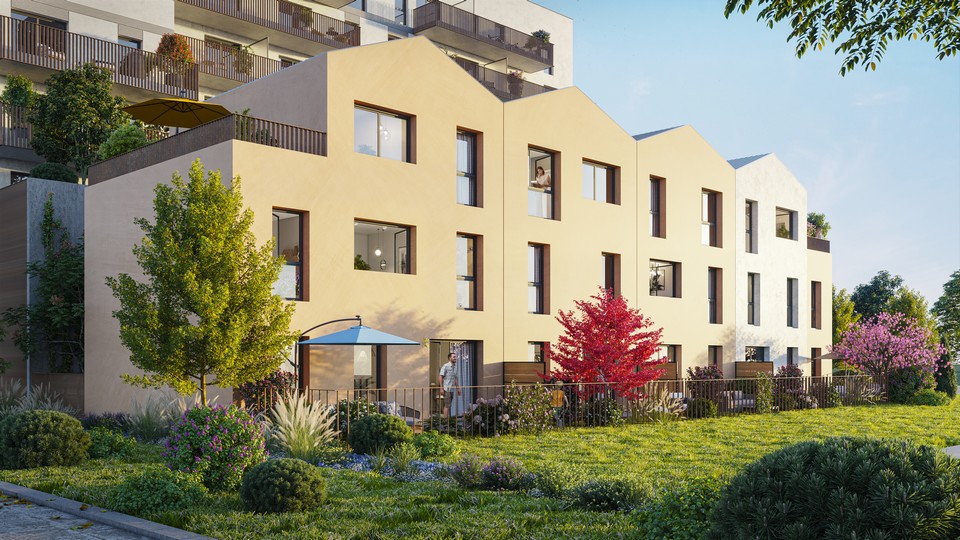 Programme immobilier neuf à Rennes (35) - Aromatique - Lancement co - Lamotte