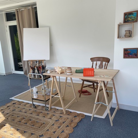 Résidence de l'association B612 à Rennes - Atelier et bureau d'artiste - Lamotte