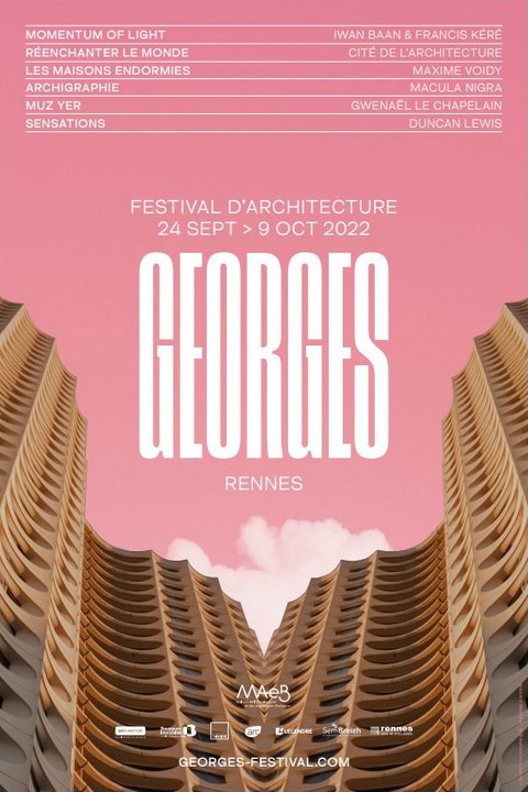 Affiche du festival Georges 2022 - Architecture - Lamotte