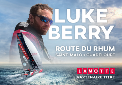 Affiche Luke Berry - Route du Rhum 2022- Lamotte