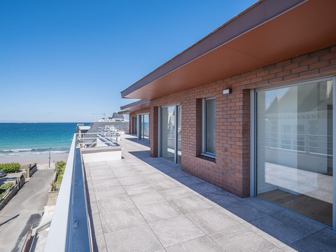 Villa Amabilis à Saint-Malo - Vue de la terrasse - Lamotte