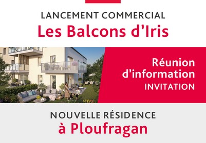 Programme immobilier neuf - Les Balcons d'Iris à Ploufragan (22) - Réunion d'info - Lamotte