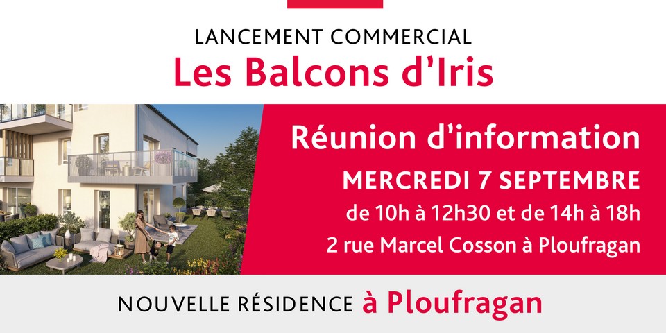 Programme immobilier neuf - Les Balcons d'Iris à Ploufragan (22) - Réunion d'information - Lamotte