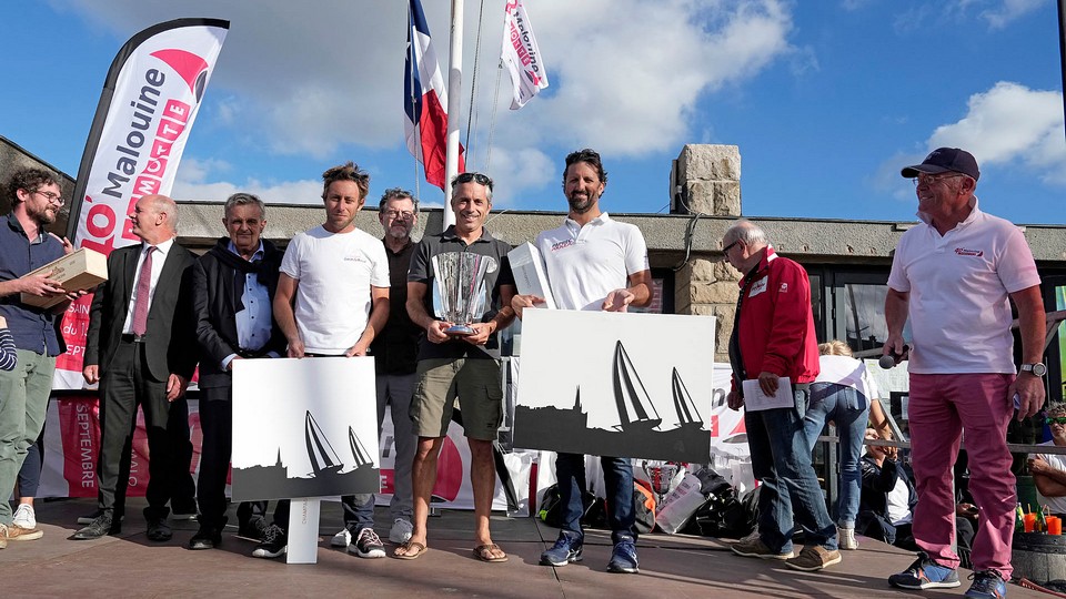 Corentin Douguet, vainqueur de la 40' Malouine Lamotte (2022)