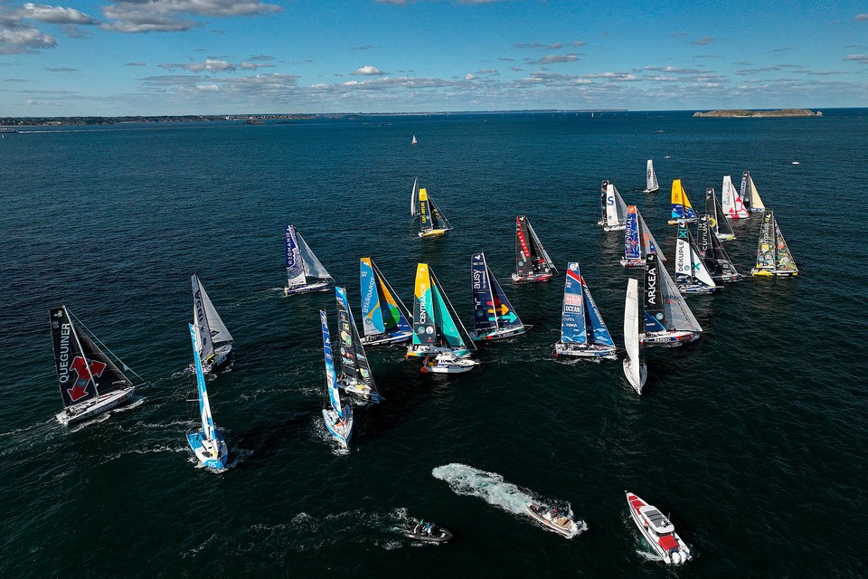 Les bateaux lors du Trophée Lodi Group - 40' Malouine Lamotte (2022)