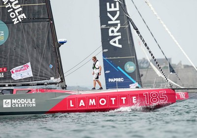 Luke Berry lors de la 40'Malouine (2022) - Lamotte