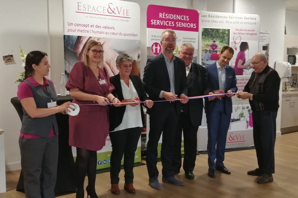 Inauguration de la résidence services seniors Espace & Vie à Brest (29) - Lamotte