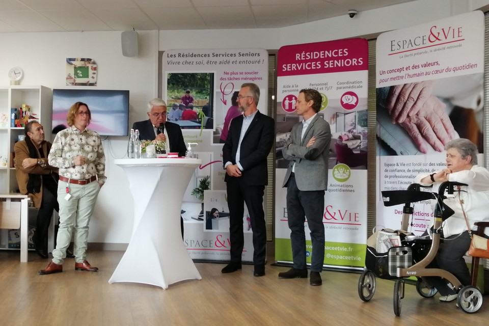 Inauguration de la résidence services seniors Espace & Vie à Cambo-les-Bains (64) - Lamotte