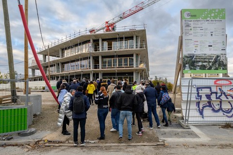 Balade urbaine à Nanterre - Visite du chantier - Lamotte