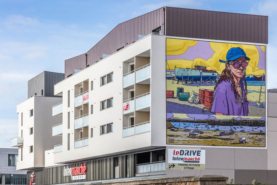 Page Partenariat - Oui au soutien artistique - Fresque murale à Saint-Malo - Lamotte