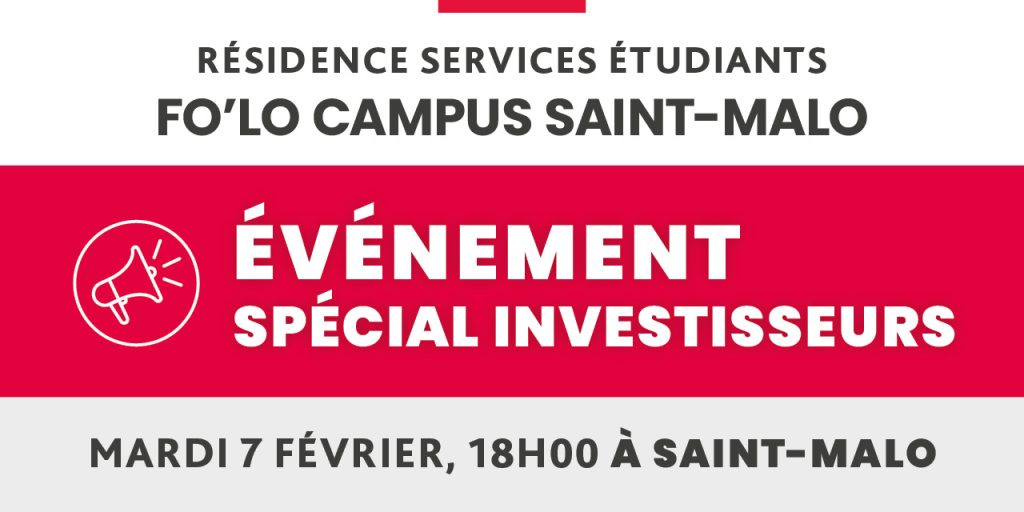 Événement investisseurs - Fo'lo Campus Saint-Malo - Lamotte