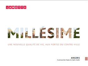 Programme immobilier neuf - Millésime à Angers (49) - Plaquette commerciale - Lamotte