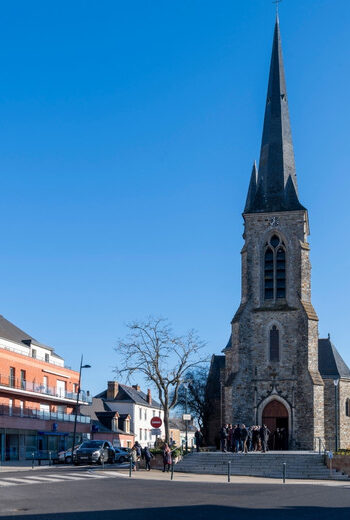 Programme immobilier neuf - Les Clairières Boisées à Chantepie (35) - Vue de quartier 1 - Lamotte