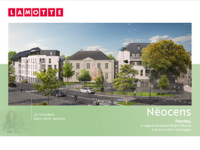Programme immobilier neuf - Neocens à Nantes (44) - Plaquette commerciale - Lamotte