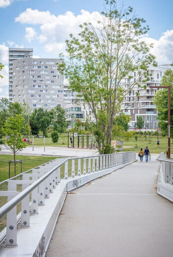 Programme immobilier neuf - Aromatique à Rennes (35) - Vue de quartier 2 - Lamotte