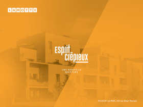 Programme immobilier neuf - Esprit Crépieux à Rillieux-la-Pape (69) - Plaquette commerciale - Lamotte